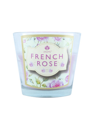 AR076 AR AROME FRENCH ROSE CANDLE 120 G-1