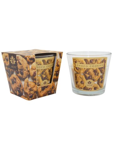 AR116 AR AROME GLASS SCENTED CANDLE CHOCO COOKIES 120 G-1