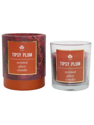 AR115 AR AROME Glass Scented Candle Tipsy Plum 120 g-1