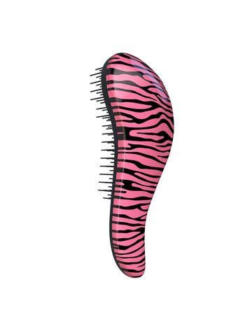 DET020 DET Detangler Kartáč na vlasy Zebra ružový-1