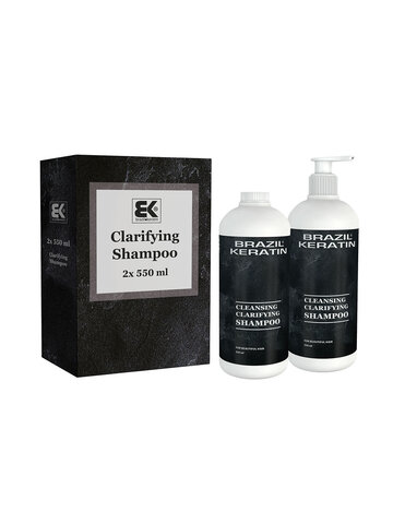 BK0127 Brazil Keratin Clarifying Shampoo Duo Set 2 x 550 ml-1