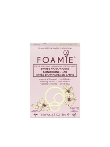 FO006 FOAMIE HIBISKISS CONDITIONER BAR FOR DAMAGED HAIR 80 G-1