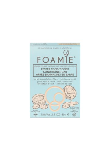 FO004 FOAMIE  SHAKE YOUR COCONUTS CONDITIONER BAR FOR NORMAL HAIR 80 G-1