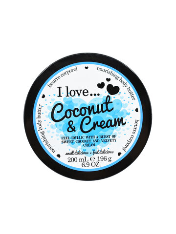 IL0017 I LOVE COCONUT & CREAM BODY BUTTER 200 ml-1