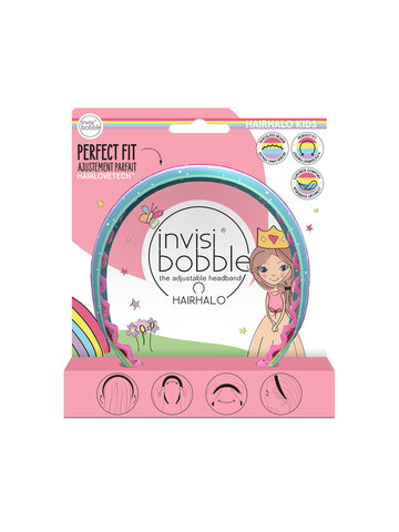 IB199 IN INVISIBOBBLE HAIRHALO RAINBOW CROWN-1