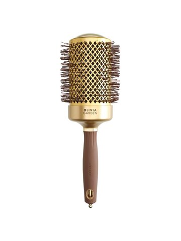 7694 OG EXPERT BLOWOUT SHINE ROUND BRUSH GOLD & BROWN 65 MM-2