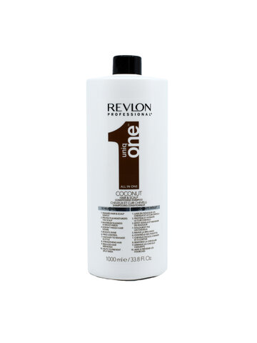 RE131 Revlon Professional Uniq One All In One Coconut Hair & Scalp Conditioning Shampoo 1000 ml-1