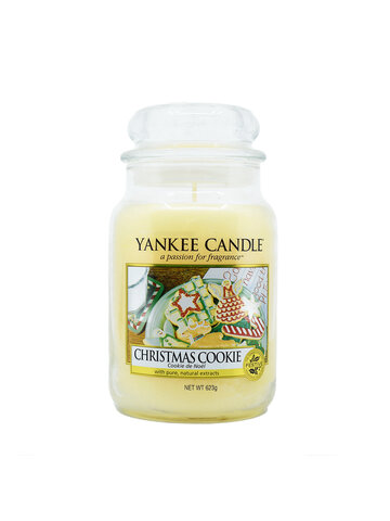 YC0107_1 Yankee Candle Classic Large Jar Candle Christmas Cookie 623 g