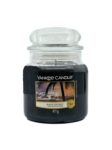 YC0207 Yankee Candle Black Coconut Medium Jar 411 g-1