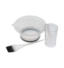 Sibel Tinting Kit Transparent - Non-Slip Bowl, Brush & Measuring Jug